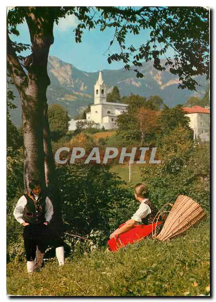 Trajes Friulanos — Montanhas do Friuli — Ed. Cartolnova Udine n°107 - Frente
