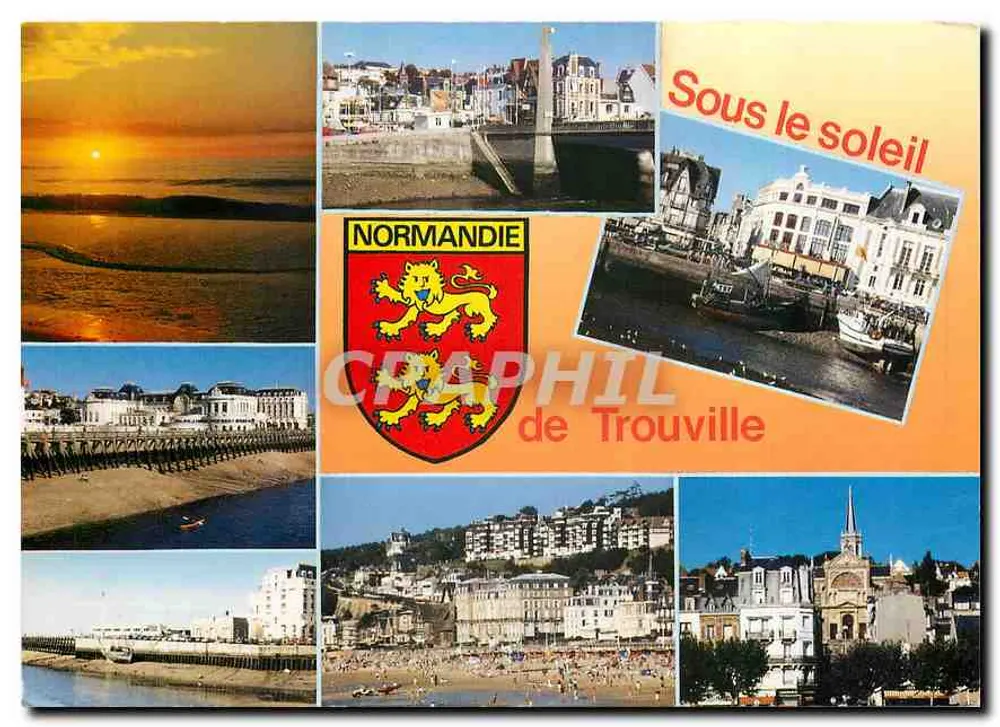 Trouville — Sous le soleil — Éditions Dubray, n° C 542/14 - Recto