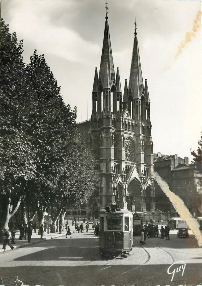 Marseille (B.-du-R.) — Kirche Saint-Vincent-de-Paul oder der Reformierten — Éd. d'Art « GUY », Paris - Vorderseite