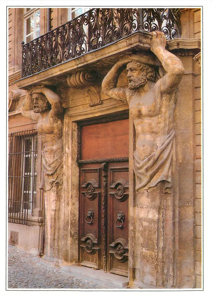 Aix-en-Provence — O Hotel d'Espagnol, século XVII, as Canatides — Éditions AGEPE - Frente