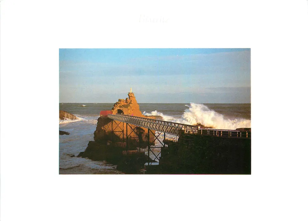 Biarritz — Skalna Wierza — Graphic Art - Awers