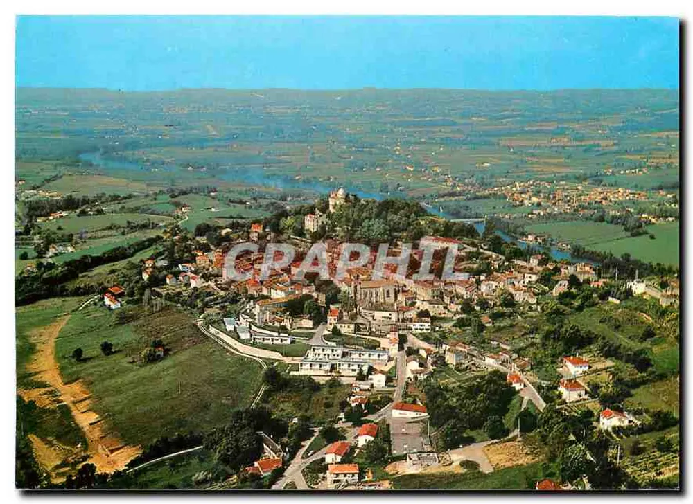 Penne d'Agenais — Luftbild — S.A. APA-POUX - ALBI - Vorderseite