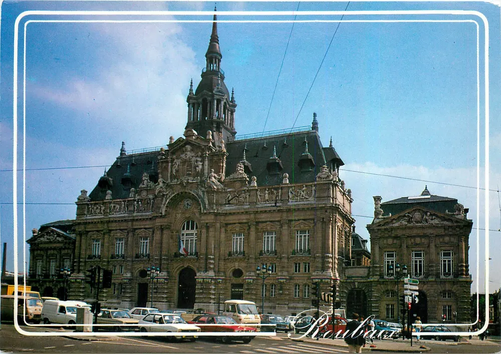 Hôtel de Ville de Roubaix — éditeur Éditions Mace, n° M-5936/51 - Recto