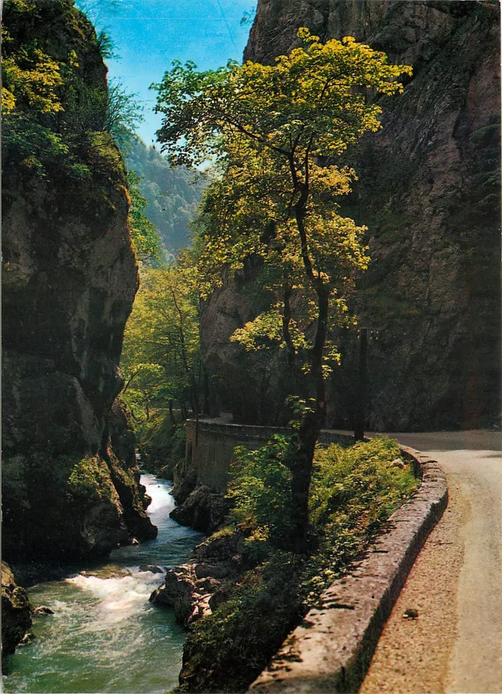 Die Gorges de la Bourbe — Route von Villard-de-Lans nach Pont-en-Royans — Éditions Grenoble - Vorderseite