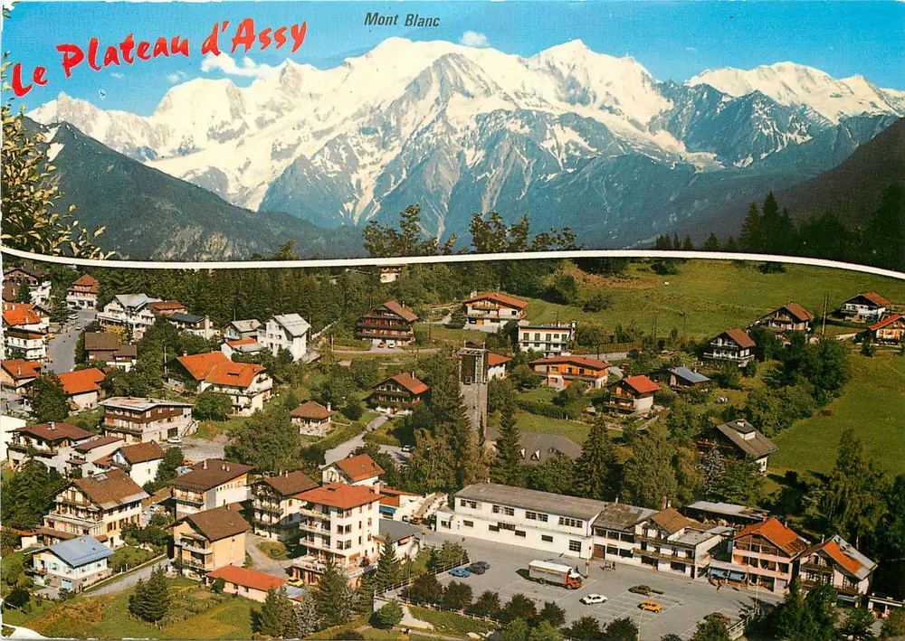 Plateau d'Assy — Mont Blanc — Edition CELLARD - Vorderseite