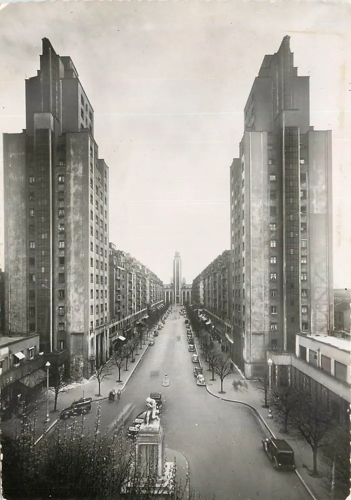 Villeurbanne (Rhône) — Die Türme der Hochhausstadt — Les Éditions Accellard, Lyon - Vorderseite