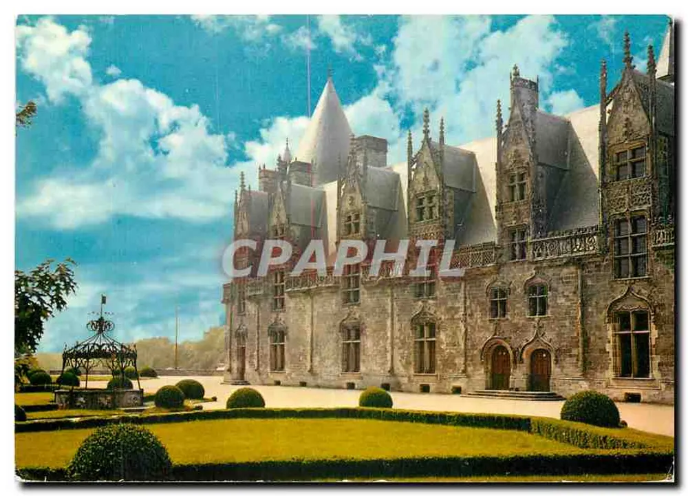 Schloss Josselin — Fassade, die auf den Ehrenhof blickt — Pierre Artaud et Cie, Saint-Herblain - Vorderseite