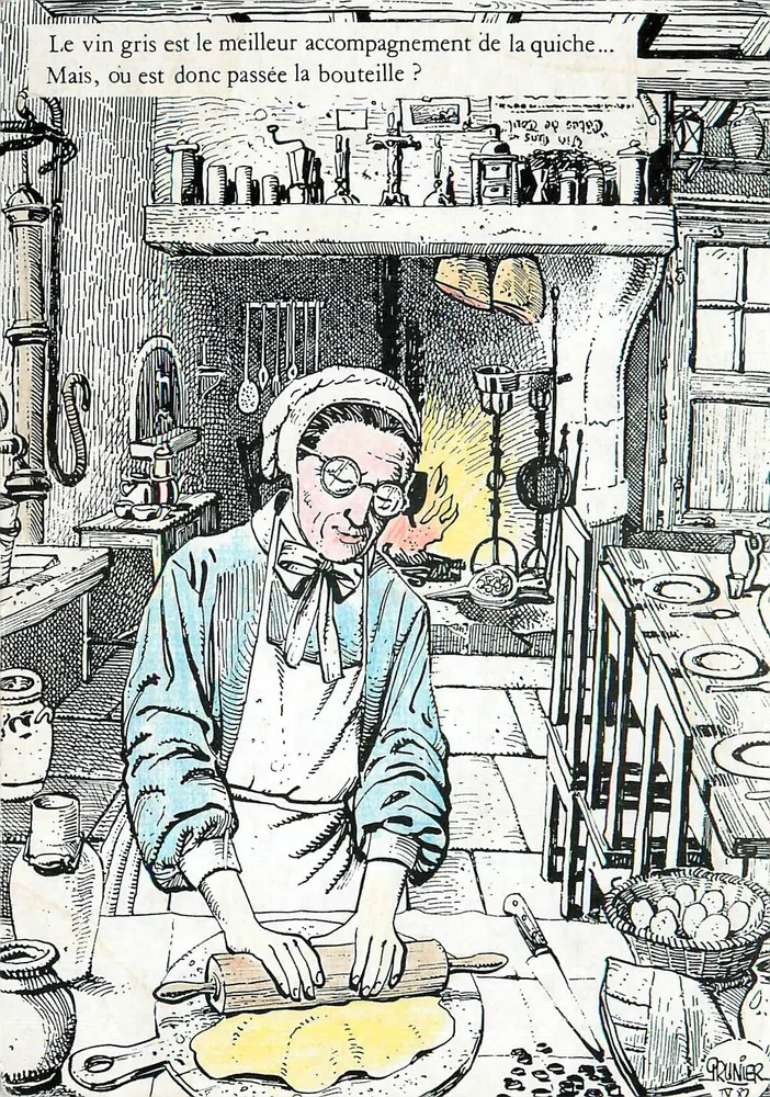 A cozinha LORRAINE — desenho J. Prunier — edição Livraria Lorraine, Nancy - Frente