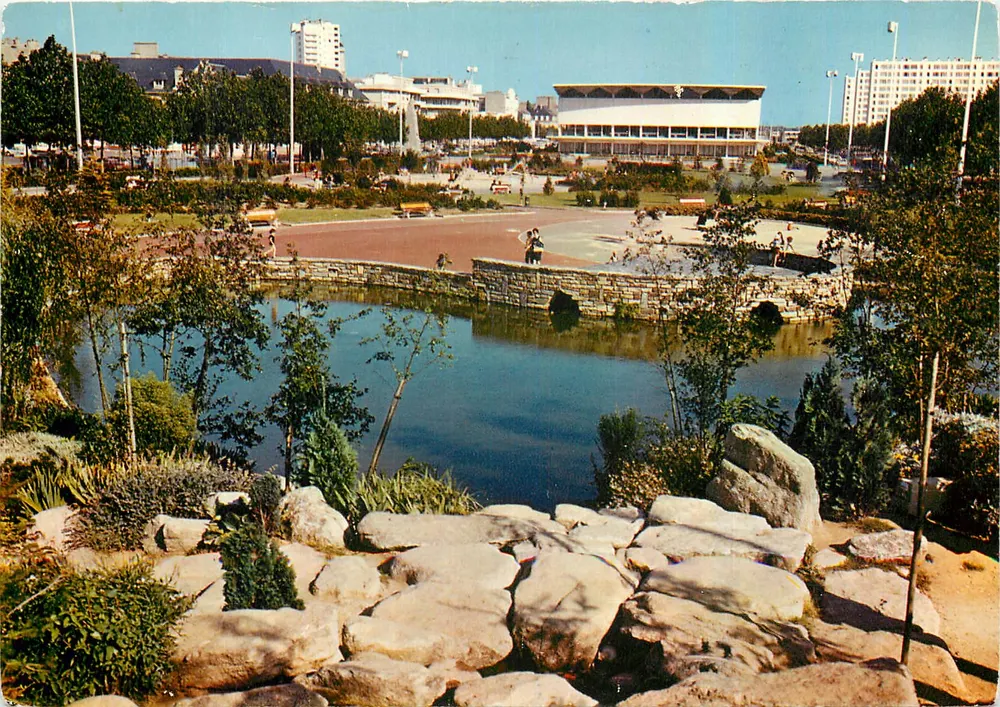 Lorient (Morbihan) — Das Kongresspalast und seine Gärten — Edition Artaud & Cie - Vorderseite
