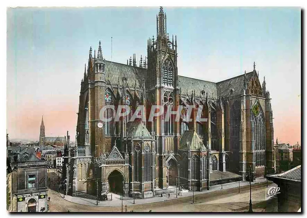 Metz — A Catedral — editor Lesellier, Paris - Frente