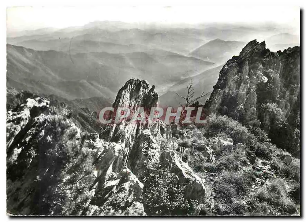 El Mont-Aigoual (Gard) — El Salto del Capelan (1500 m) — Ediciones SL - Anverso