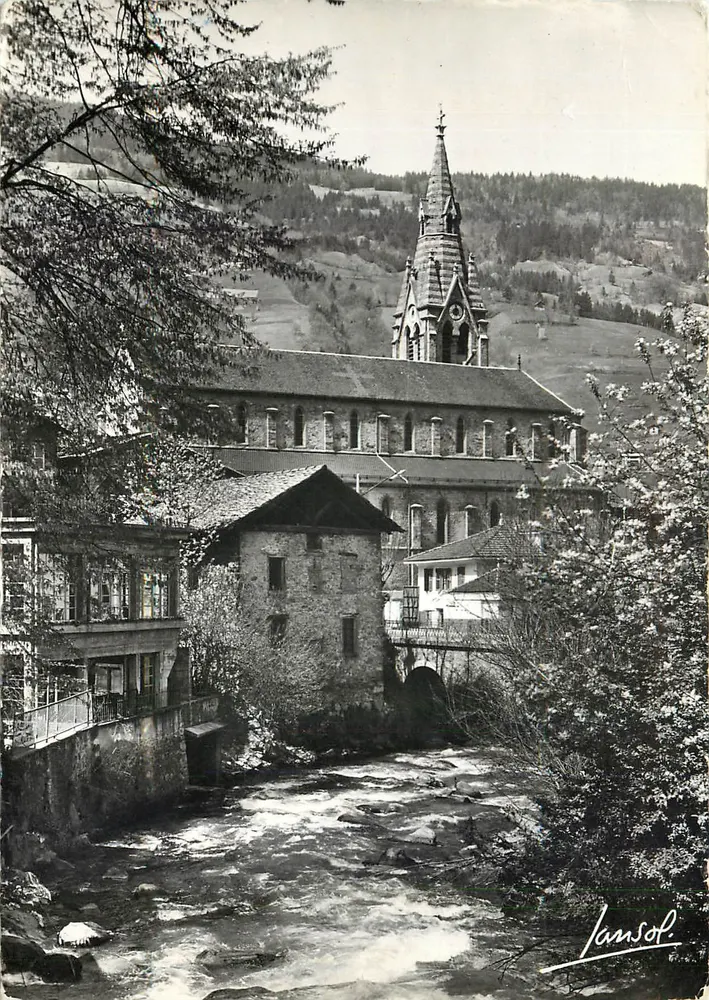 Allevard-les-Bains — A Igreja e o Bréda — Éditions Chambéry (Savoie) - Frente