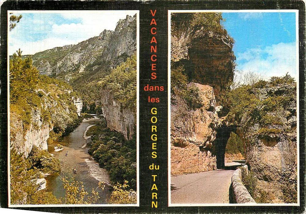 Gorges do Tarn — Férias nas Gorges do Tarn — Edição de Luxo, Photo Editions BOS - Frente