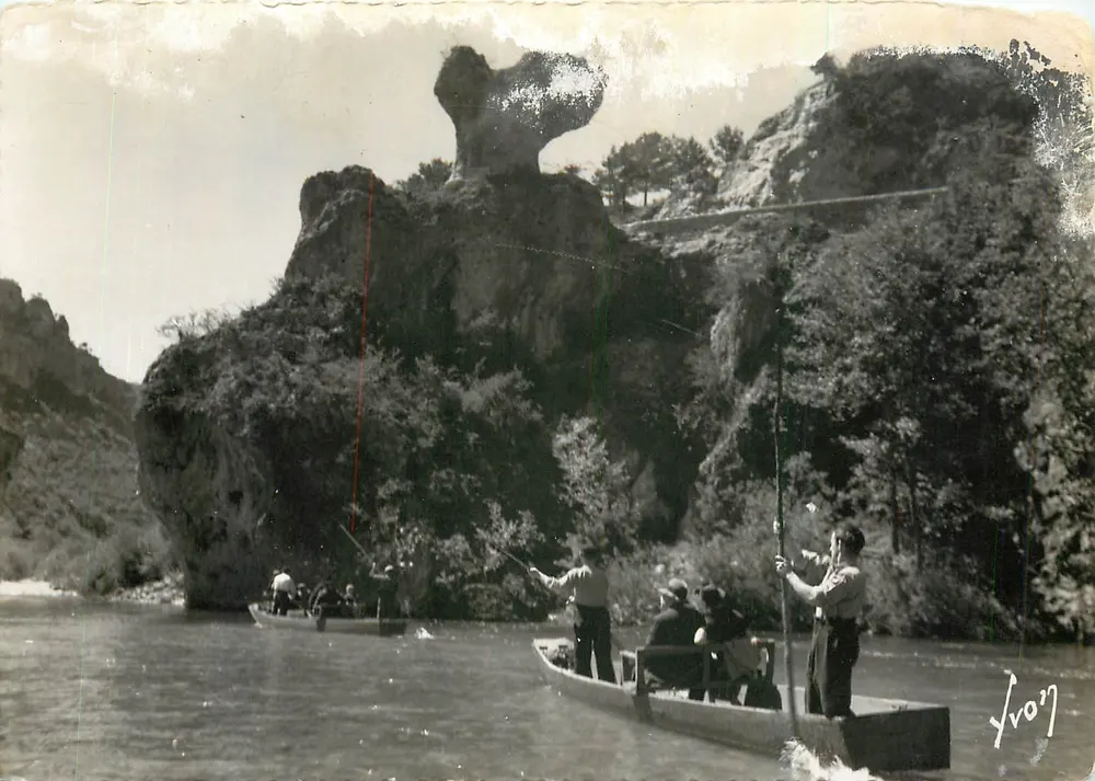 Tarnschlucht — Felsen des Pilzrocks — Éditions d'Art Marretel - Vorderseite