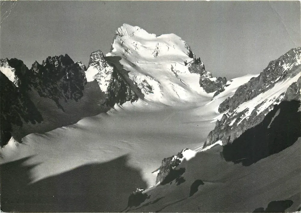 Oisans : De Montes Écrins (noordkant) — Uitgave Pierre Tairraz, n° O.1 - Voorkant