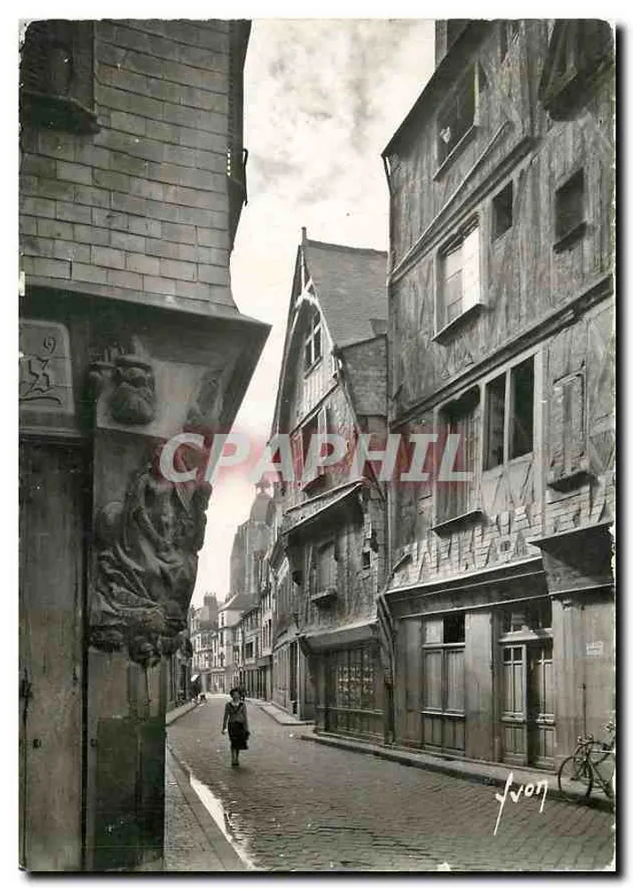 Tours (Indre-et-Loire) — Velhas casas — Les Éditions du Tourisme - Frente