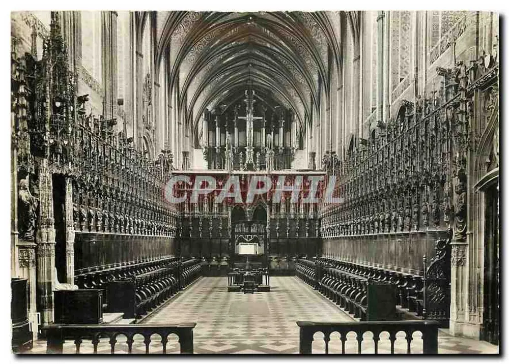 Albi - Cathédrale Sainte-Cécile — Le Chœur (XVe et XVIe s.) — REAL-FOTO C.A.P. - PARIS - Recto