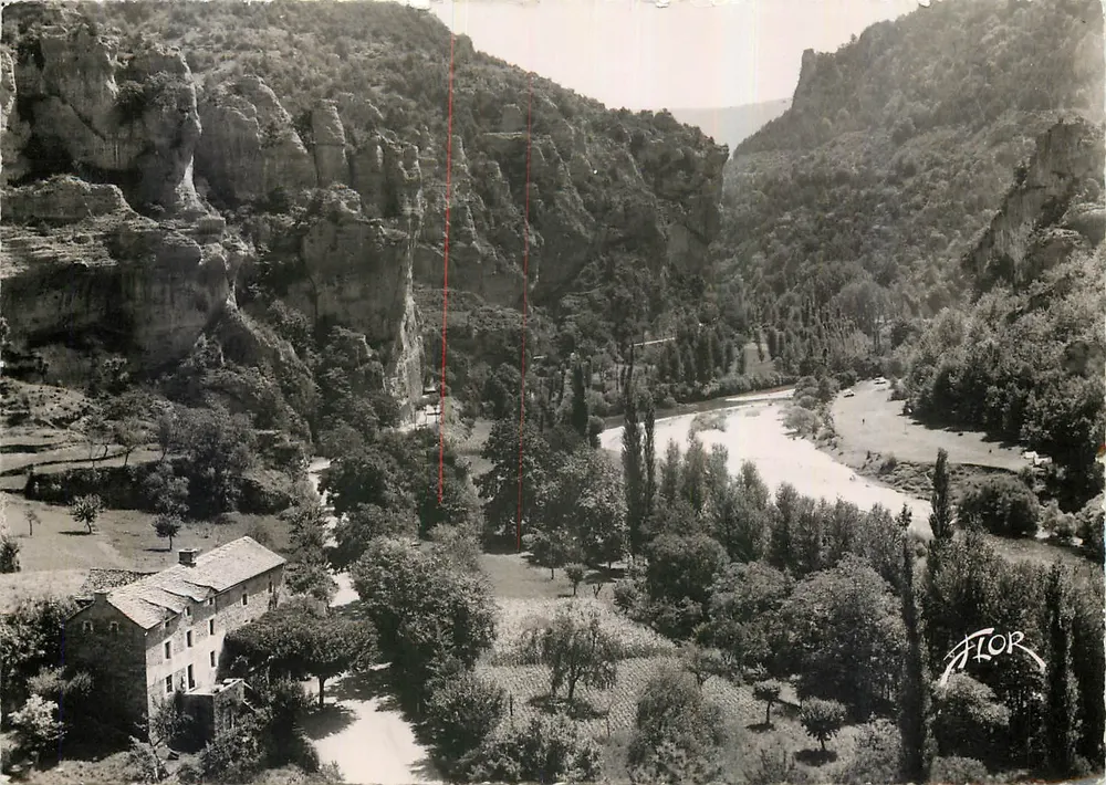 De Gorges van de Tarn — Het Cirque des Baumes — Edities d'Arte Flor - Voorkant