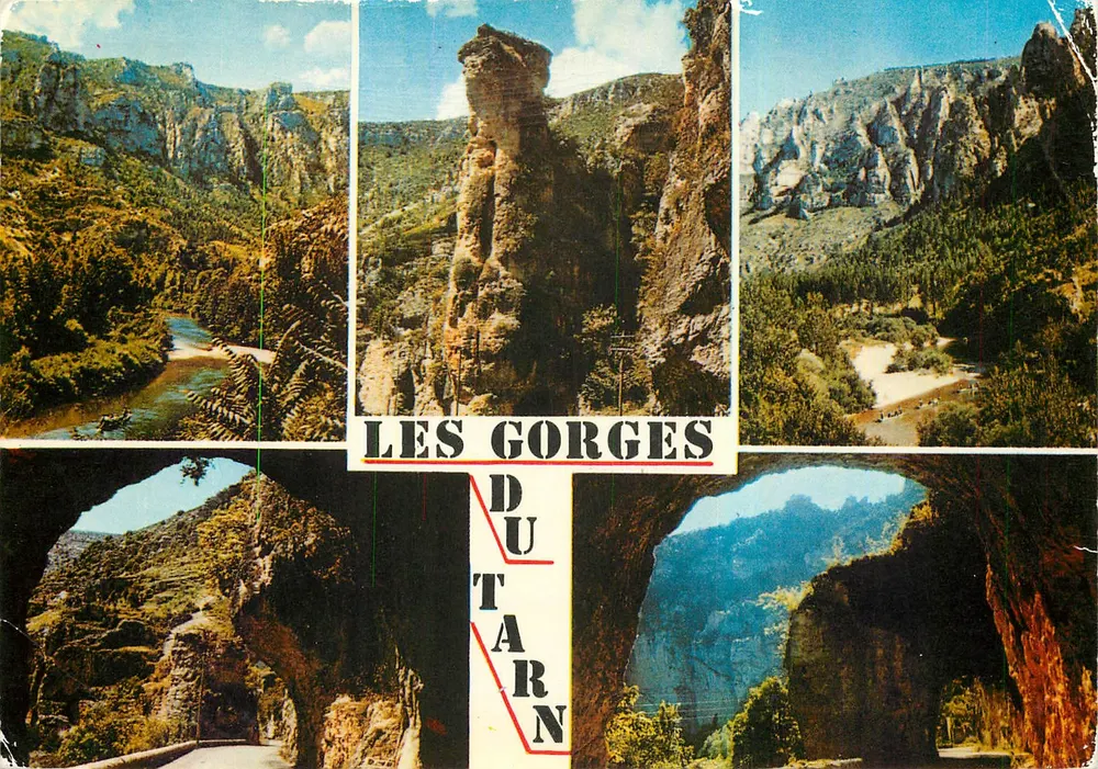 Les Gorges du Tarn — Éditions Magenta, n° 45.655 - Recto