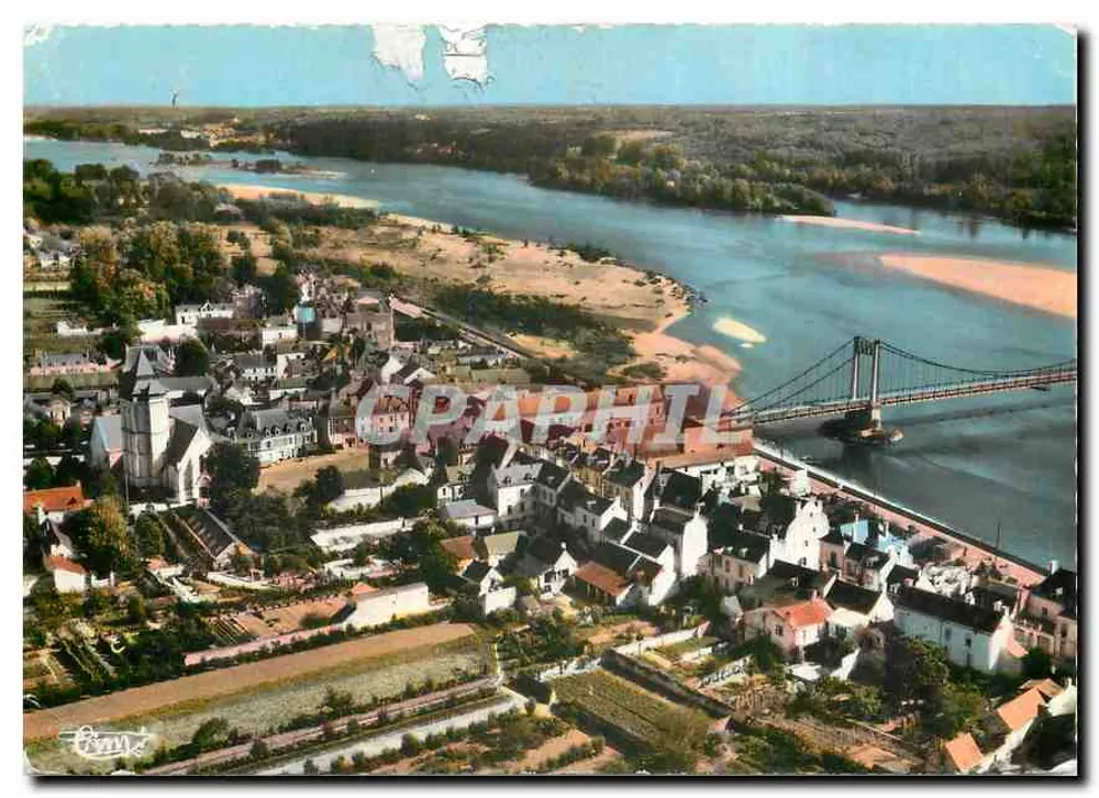 Les Rosiers-sur-Loire — vue générale aérienne — Combière Imprimeur - Vorderseite