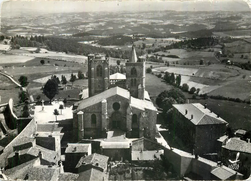 St-Bonnet-le-Château — Die Kirche — Edition Lapie Service Frien - Vorderseite