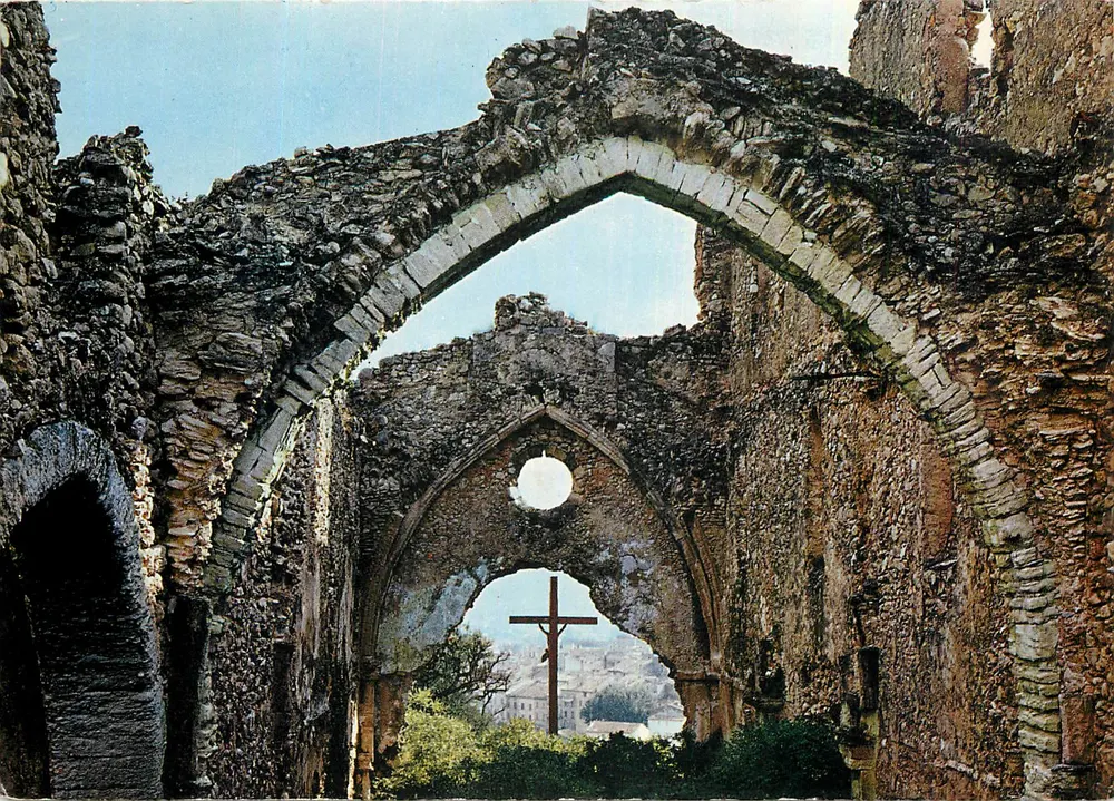 Ruinen der alten Kapelle — Ollioules (Var) — Drucker C. L. S. (Cassis) - Vorderseite