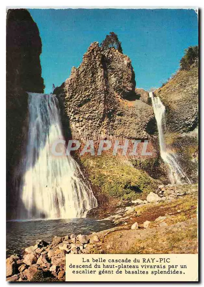 Cascades du Ray-Pic — Vivarais — Serie S.49106, Verlag Les Grands Paysages du Vivarais - Vorderseite