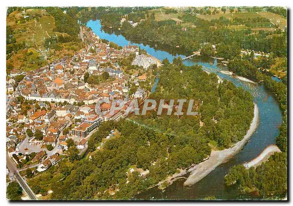 Beaulieu-sur-Dordogne — Luftbild — Edition de Linte - Vorderseite