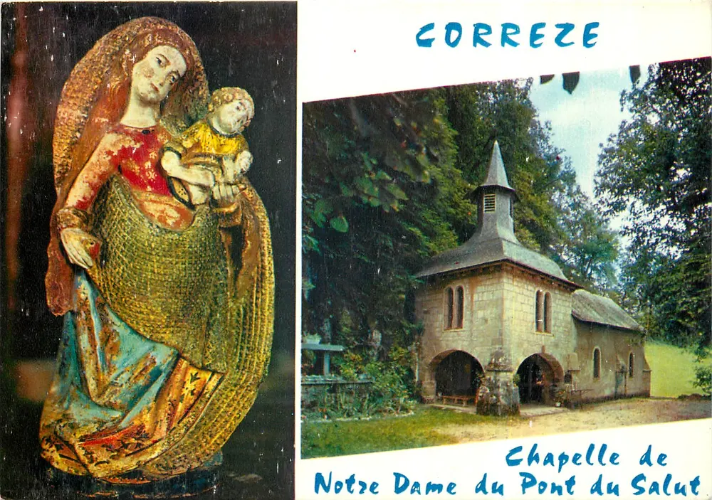 Corrèze — Kapelle Notre-Dame du Pont du Salut — IRIS - Vorderseite
