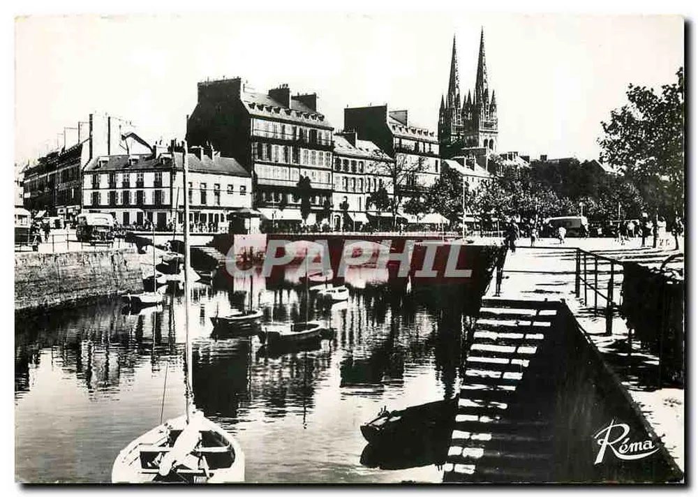 Quimper (Finistère) — Overzicht van de Quais — Edities de l'Ouest - Voorkant