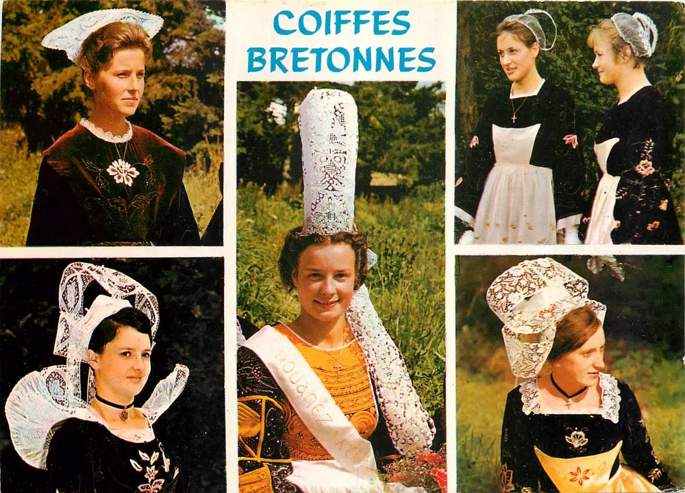 Coiffes bretonnes — Éditions d'Art 'JACK' — n° 556 - Recto