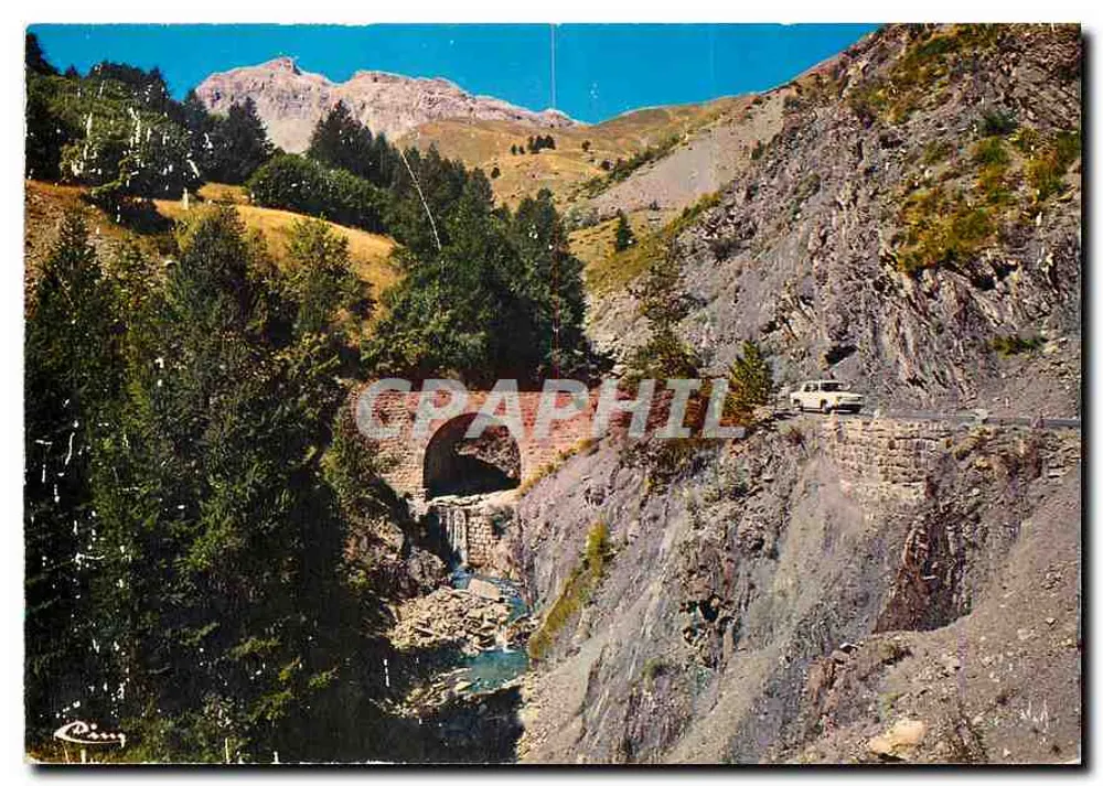 Alpen der Hochprovinz — LE COL D'ALLOS (2.240 m.) — Der Brücke, die Grande Séolane (2.909 m.) — Imprimeur Combier - Vorderseite