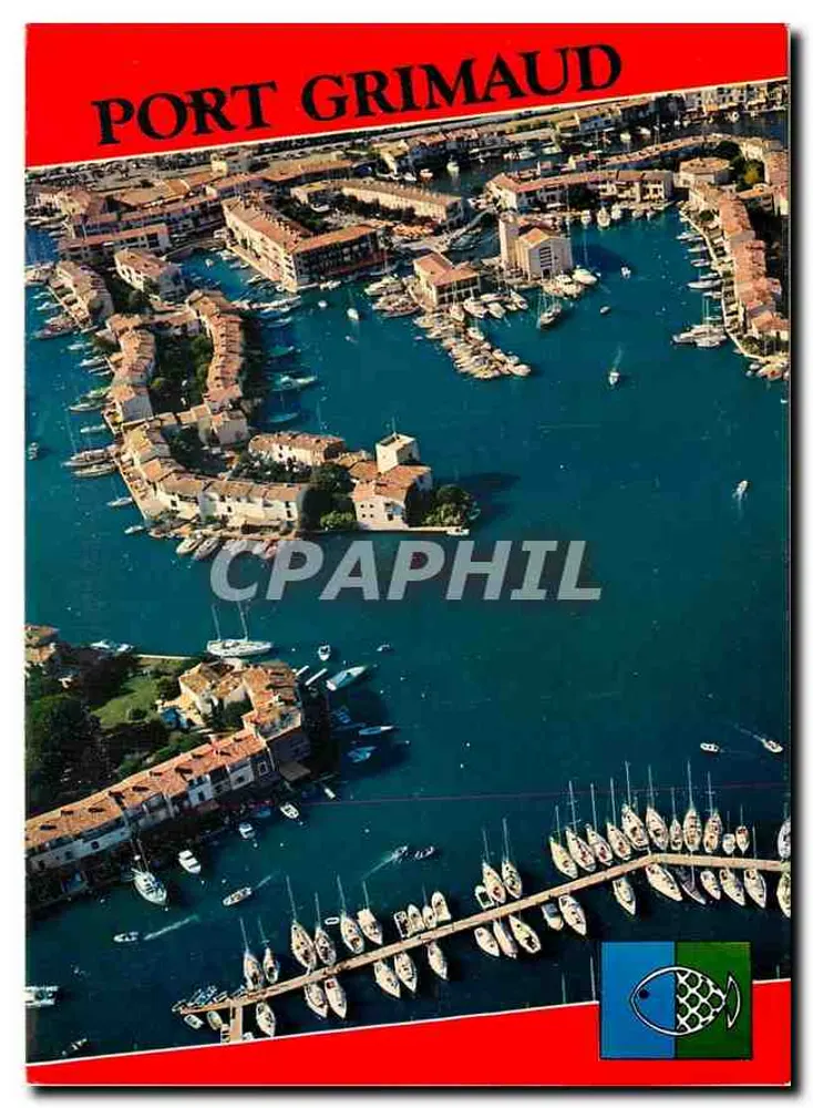Port Grimaud — Luftbild — Verlag: Elige et Manera S.A. - Vorderseite