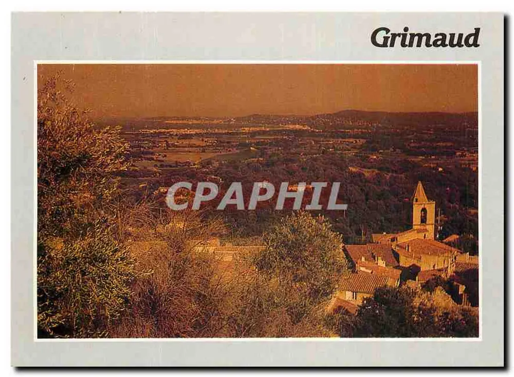 Grimaud — Panoramablick — Editions S.M.D. - Vorderseite
