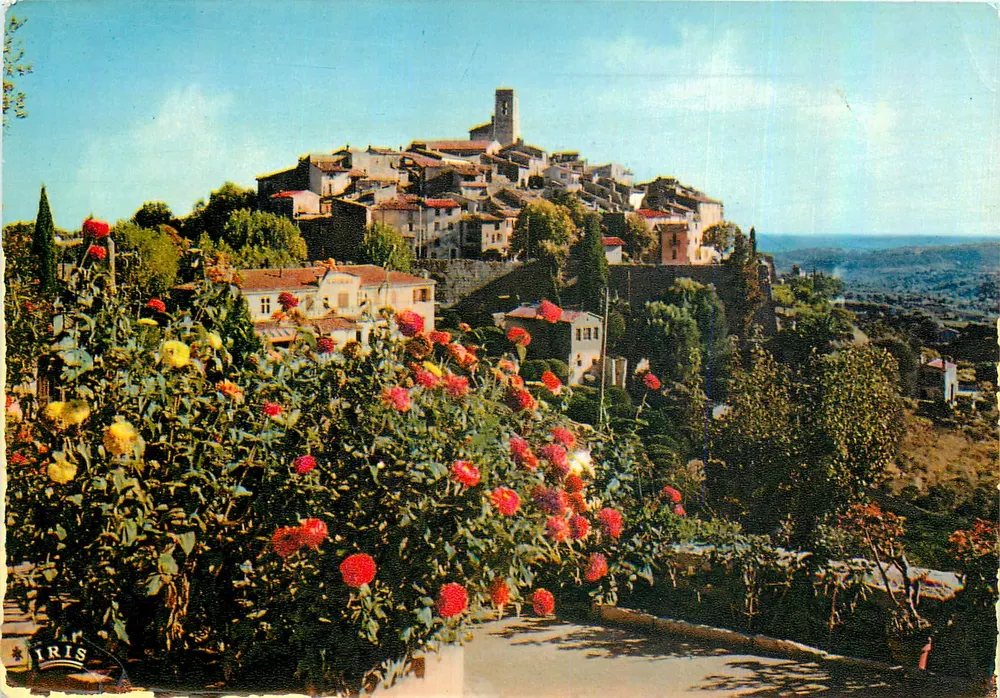 Saint-Paul-de-Vence — vista geral — Les Éditions Iris - Frente