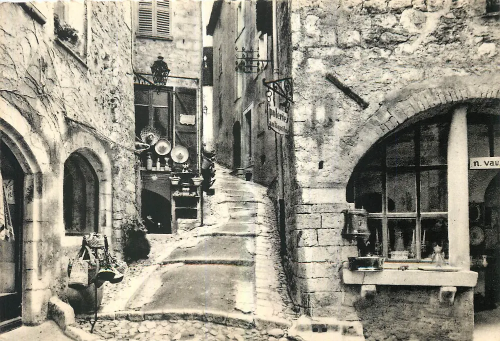 Saint-Paul (Alpes-Maritimes) — Ein pittoreskes Eckchen — Kirchsteig — Ausgabe Le Ménestrel - Vorderseite
