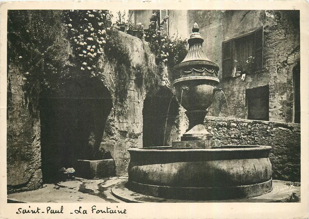 Saint-Paul - La Fontaine — édition A. Bort, série 83 - Recto