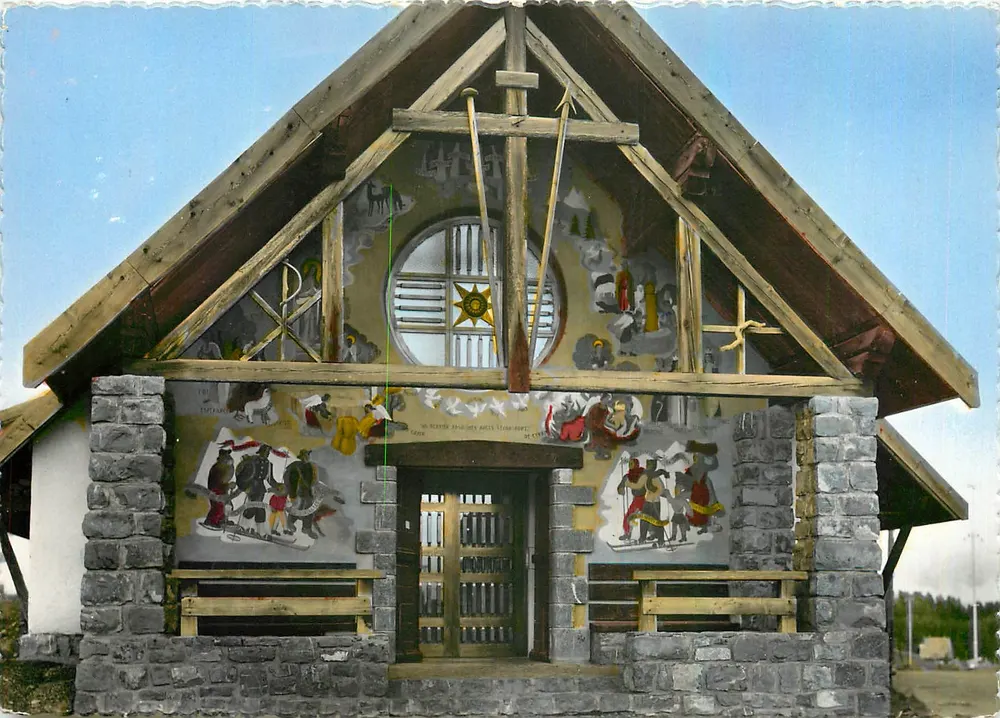 Sanctuaire de Notre-Dame des Neiges — Valberg (alt. 1700 m.) — Éditions RELLANICE - Recto