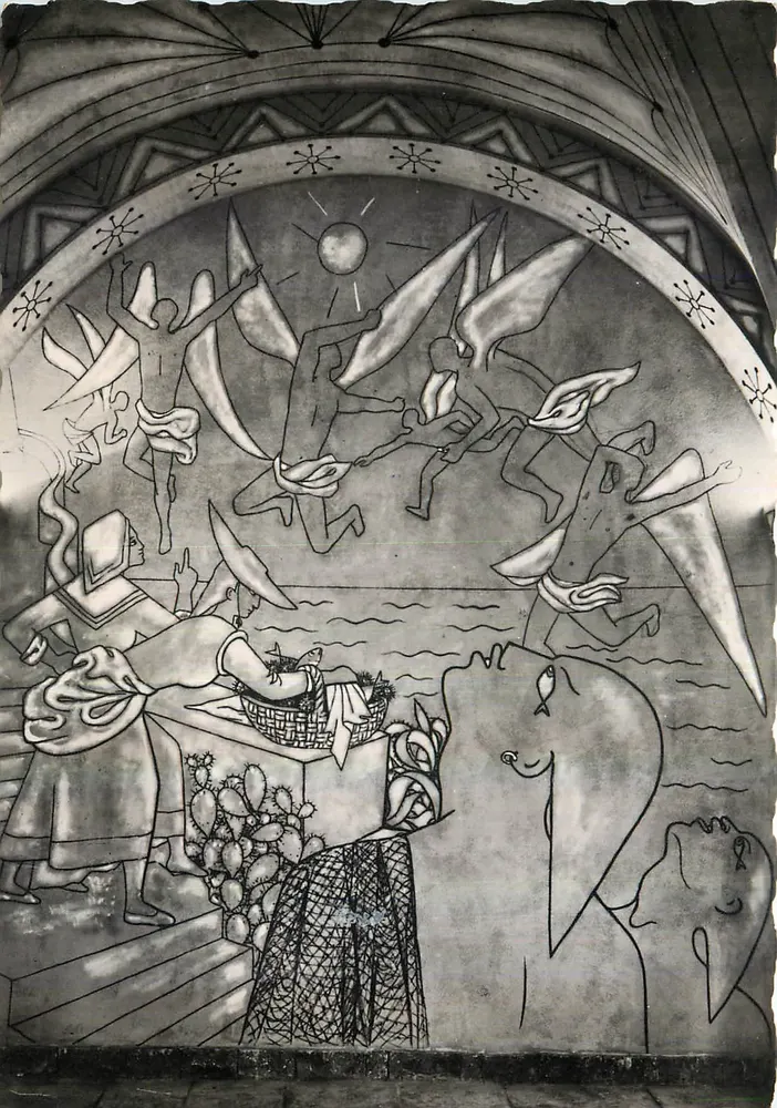 Chapelle Saint-Pierre de Villefranche-sur-Mer — Hommage an die Fischer — Éd. La Cigogne, 7, rue de Milan, Nice - Vorderseite