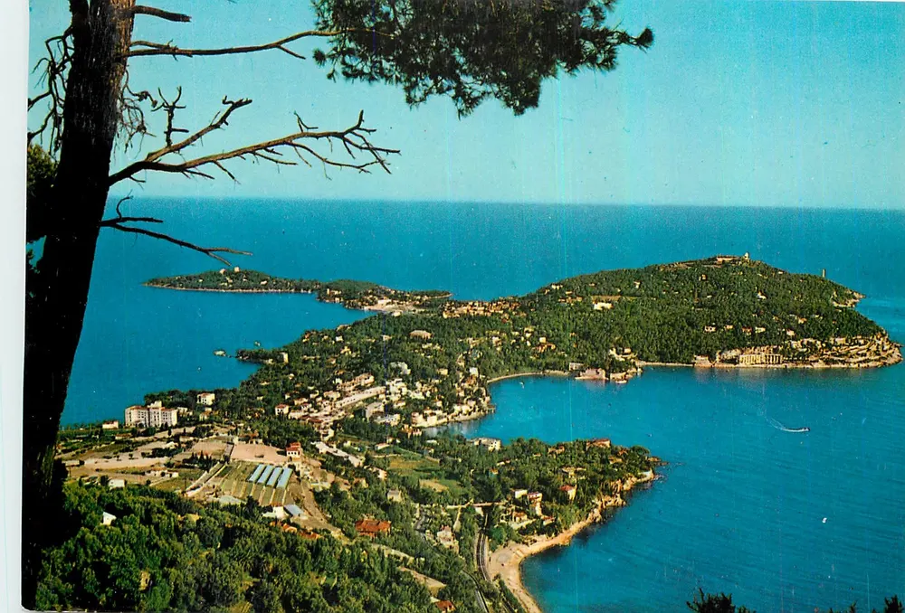Côte d'Azur — Ansicht der Bucht von Villefranche und des Cap Ferrat — Éditions SEDA - Vorderseite