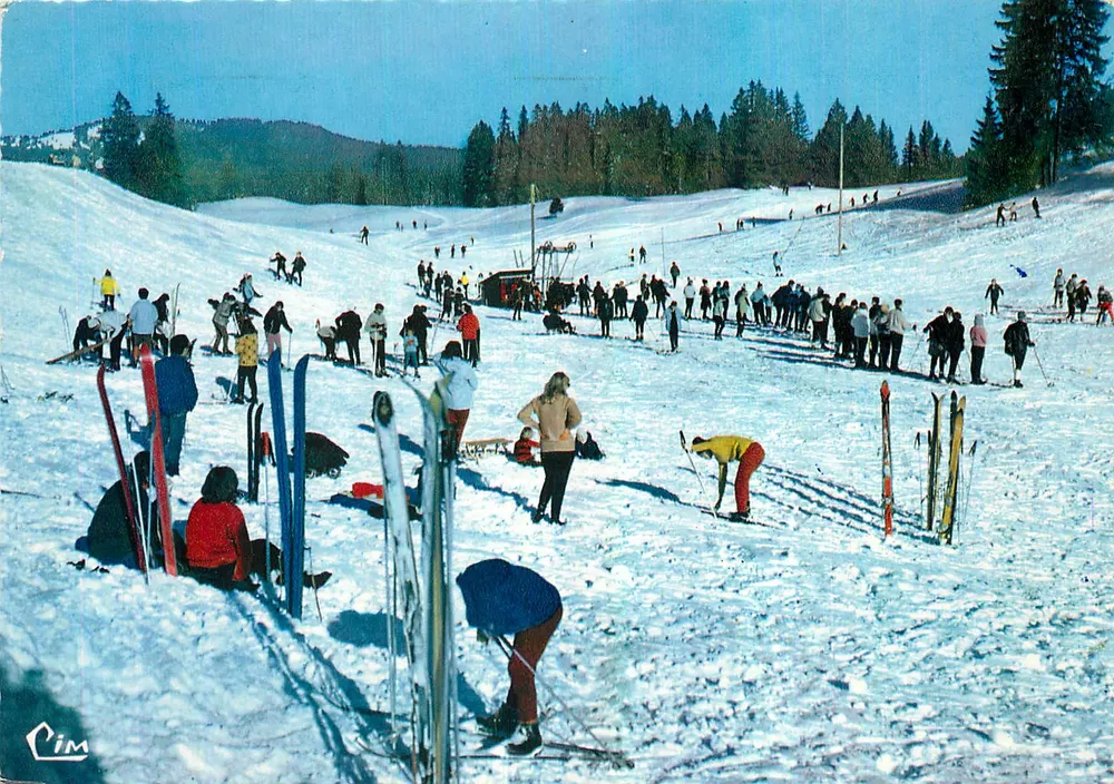Les Rousses (Jura) — Sportsstation des Jura — Verlag CIM - Vorderseite