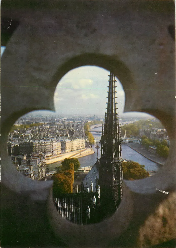 Paris visto das torres da Catedral de Notre-Dame — vista panorâmica — AGG, n°758 - Frente