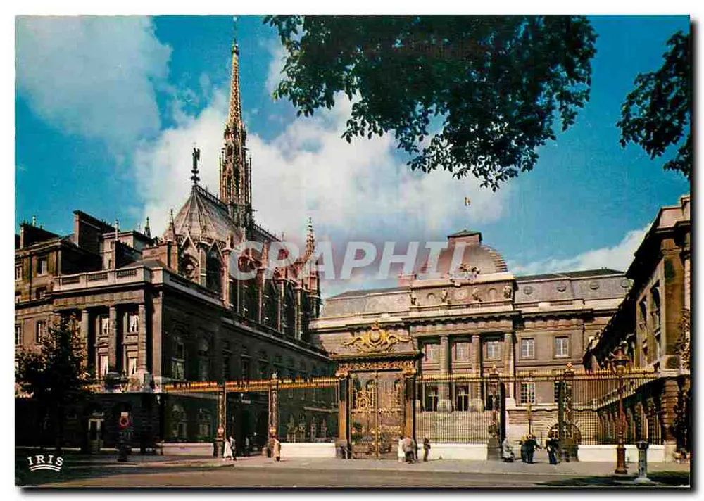 La Sainte-Chapelle et le Palais de Justice — Paris — Éditeur : Chantanel, Paris - Recto