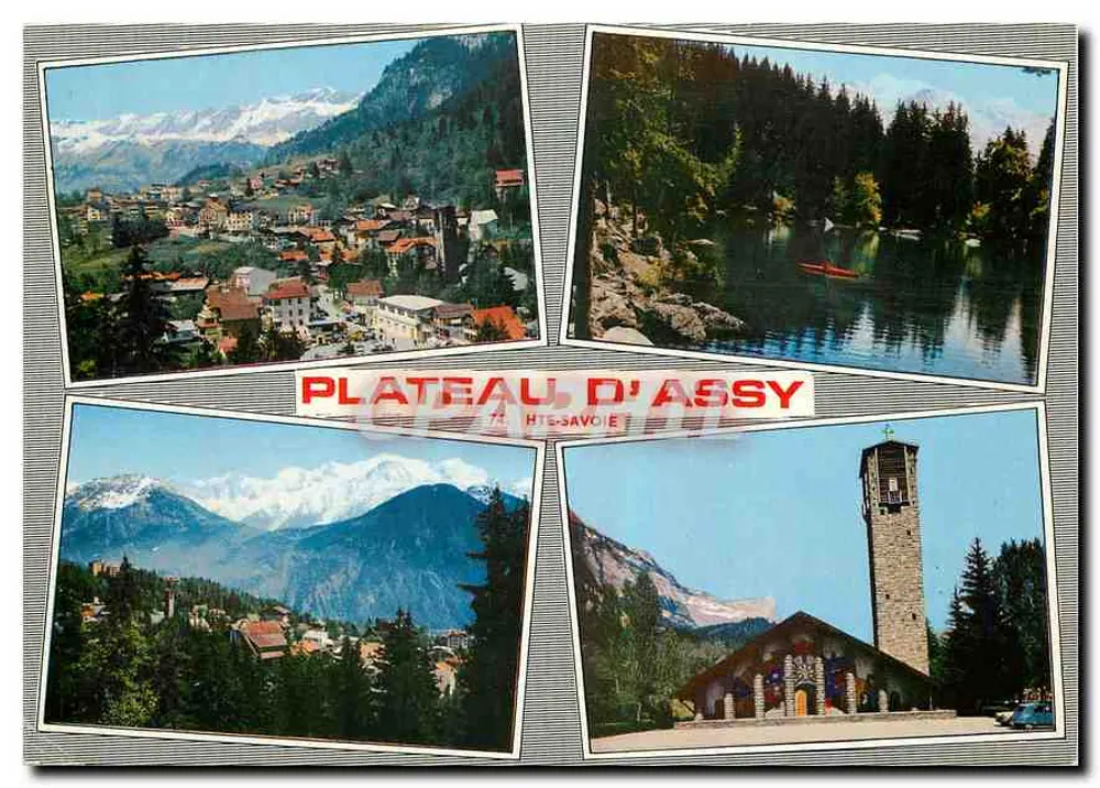 Plateau d'Assy — Hte-Savoie — editor Combière Naturelles - Frente