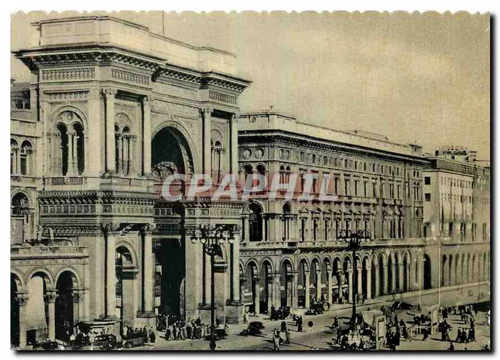Galleria Vittorio Emanuele II — Milan — éditeur Victor Emanuel Gallery, n° 4873-4 - Recto