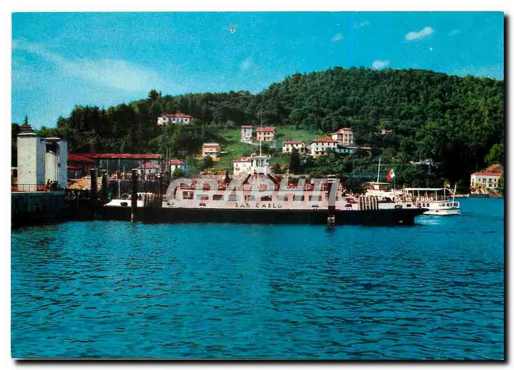 Lago Maggiore — Layeno — Ferry San Carlo — Embarcadouro - Frente