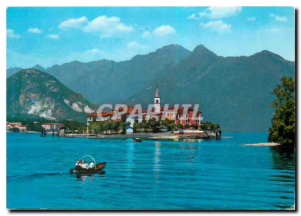 Isola Pescatori — Lago Maggiore — editor desconhecido, número de série não visível - Frente