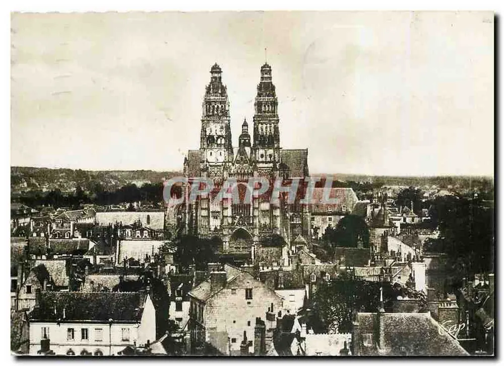 Tours — A Catedral Saint-Gatien (séculos XII e XVI) — editor Cap - Frente