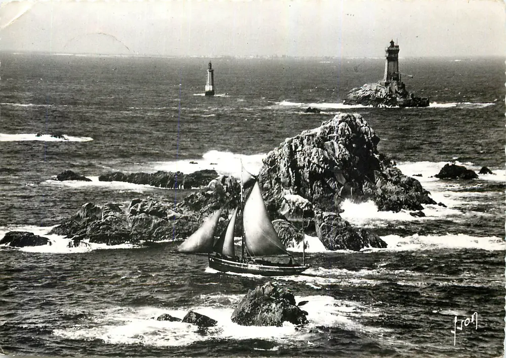 Pointe du Raz — Der alte Leuchtturm — Les Éditions d'Art - Vorderseite