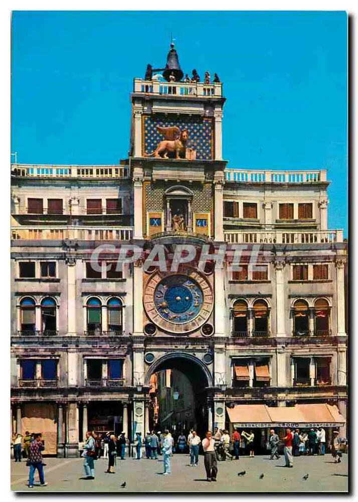 Piazza San Marco — Torre da Igreja — Ed. G.F. Zerella n°147 - Frente